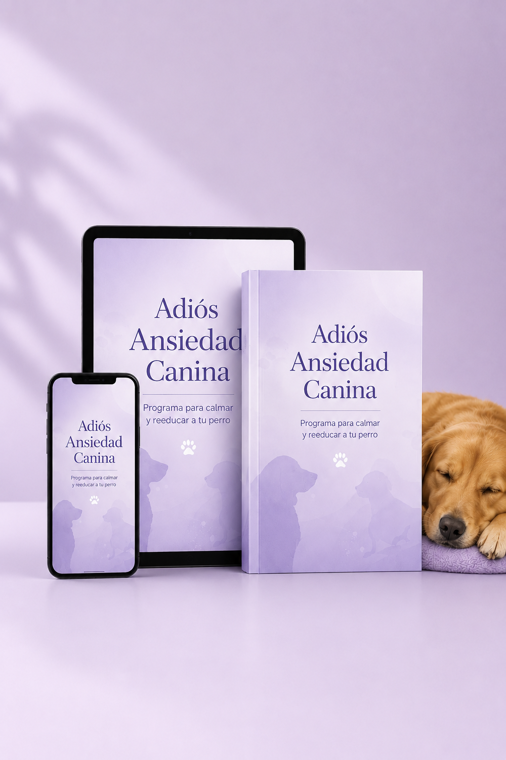 Guía Completa para Transformar la Ansiedad de tu Perro desde Casa+ 5 bonos exclusivos